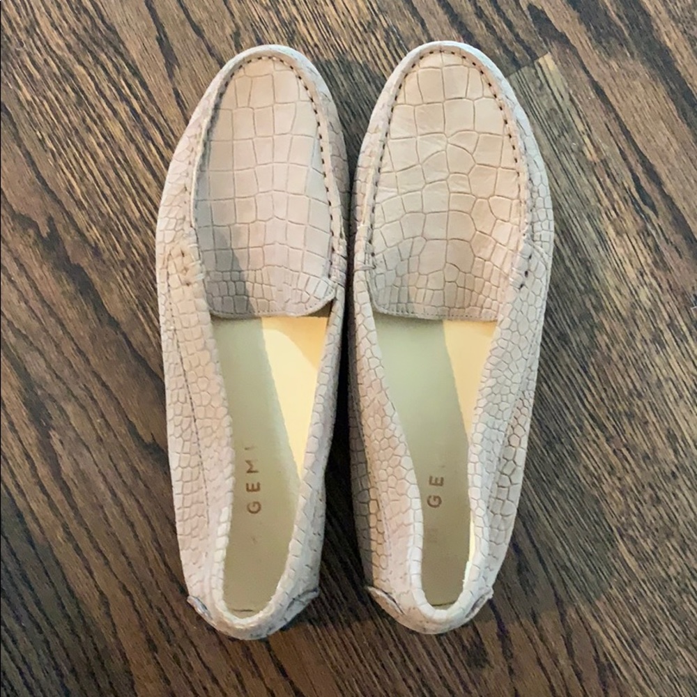 M Gemi Italian Leather driving moccasins